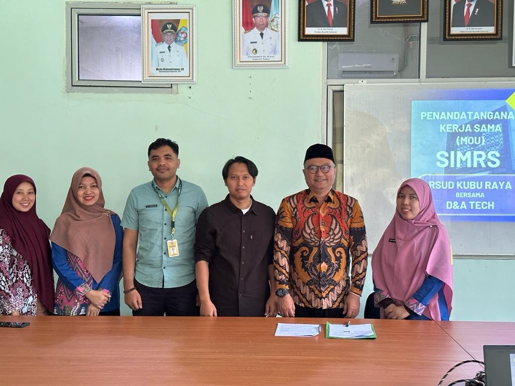>Pengikat Kerjasama Implementasi SIMRS RSUD Kuburaya