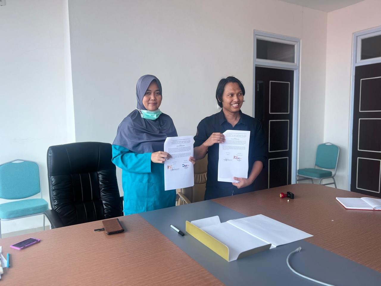 >Pengesahan Kerjasama Impelementasi SIMRS RSUD STS Tebo Jambi