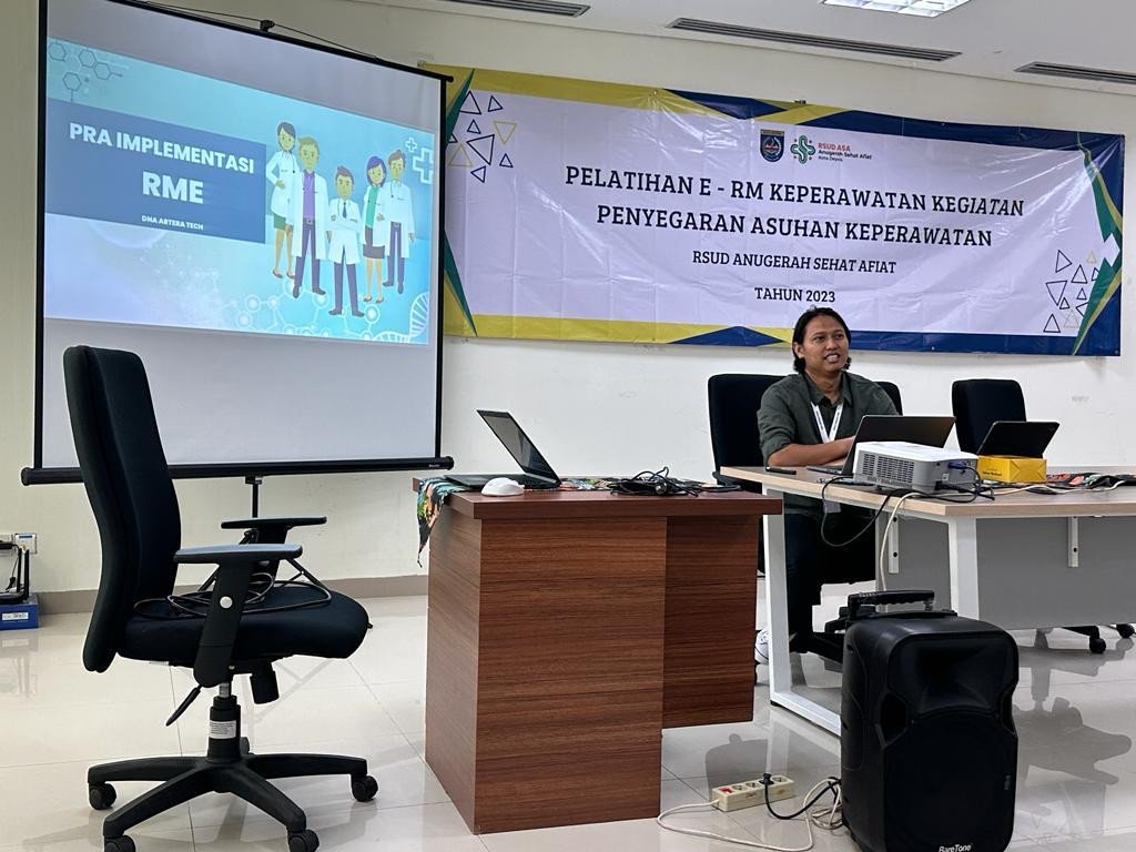 >Menjadi Narasumber Implementasi RME RSUD ASA Depok