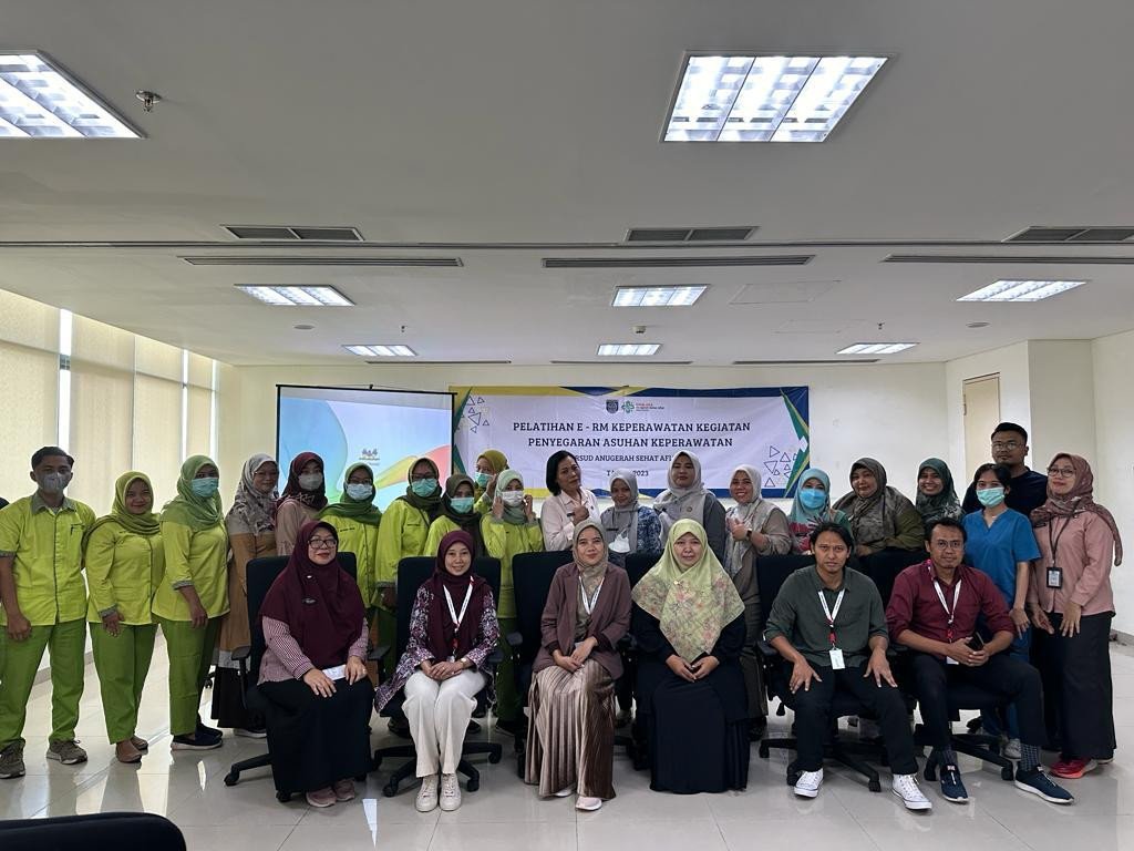 >Memberikan Pelatihan Implementasi RME Keperawatan RSUD ASA Depok