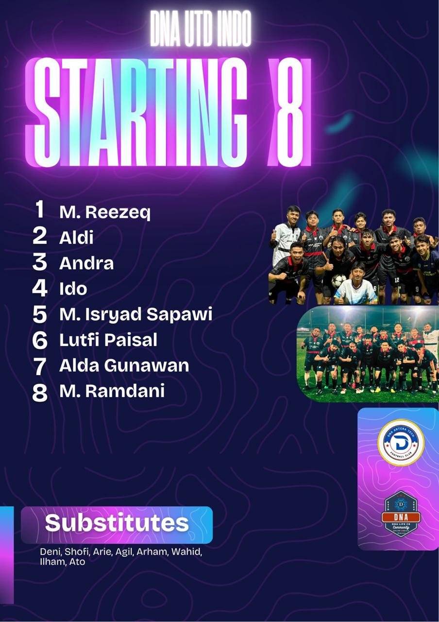 Pengumuman Resmi DNa United Indo